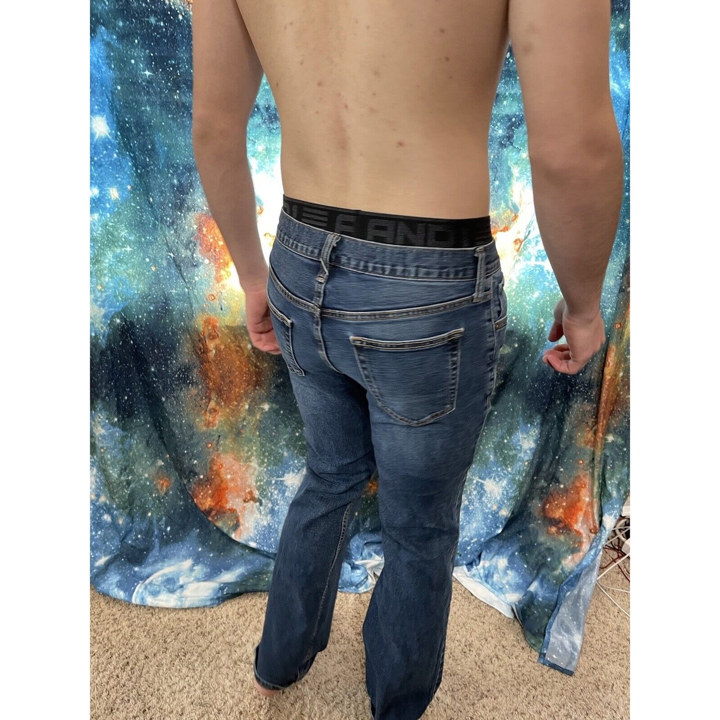 Men's Old Navy Boot-cut 30 x 32 blue jeans
