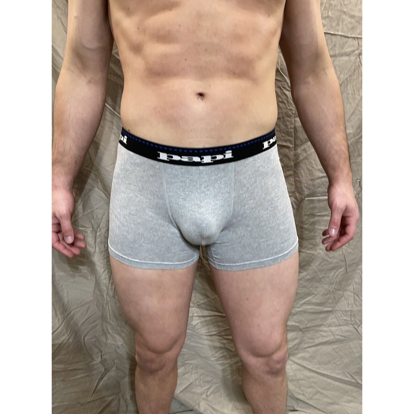 men's papi small gray compression shorts trunks New And Never Worn