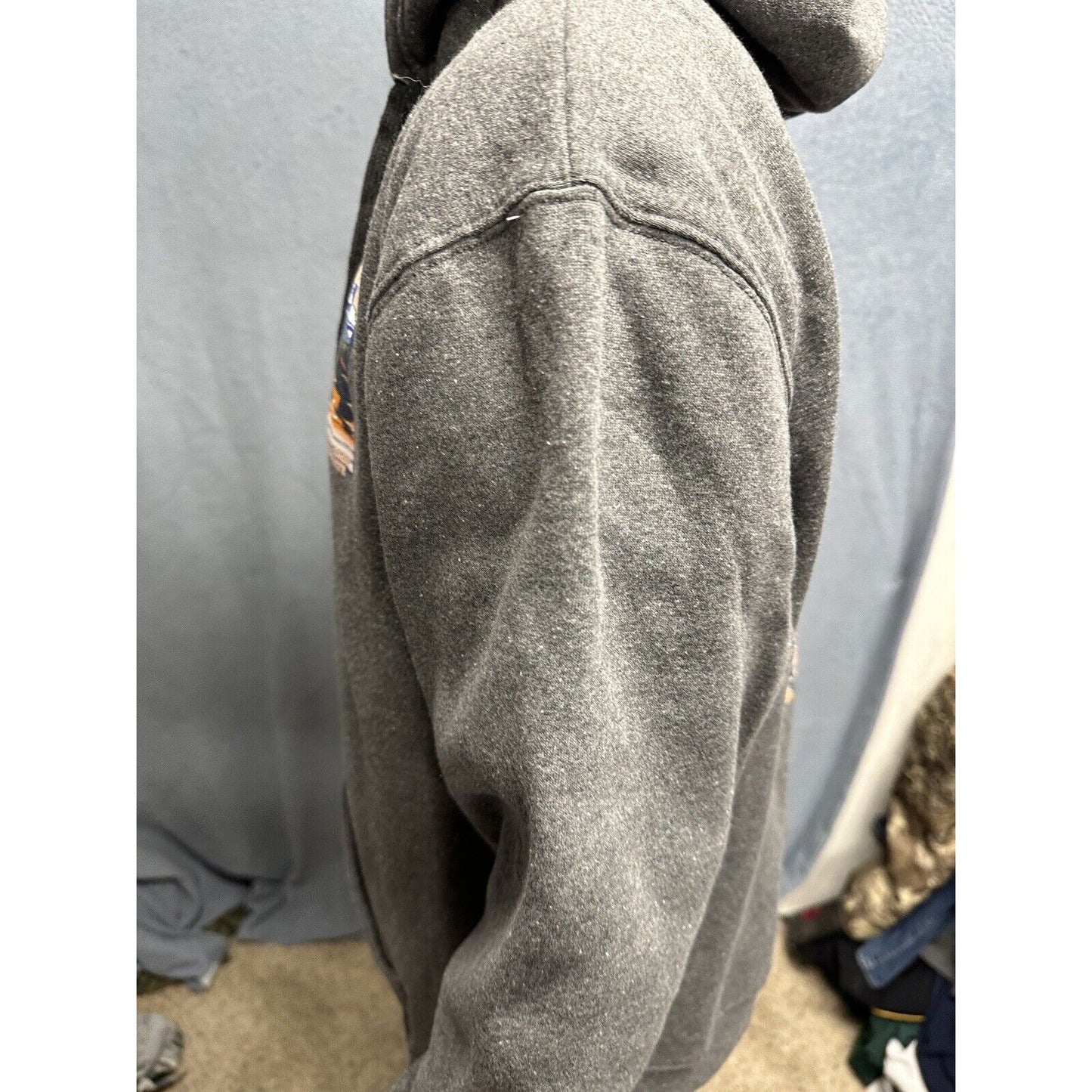Men’s Gray XL Hoodie Pullover Lone Rock Great Sand Dunes National Park Colorado