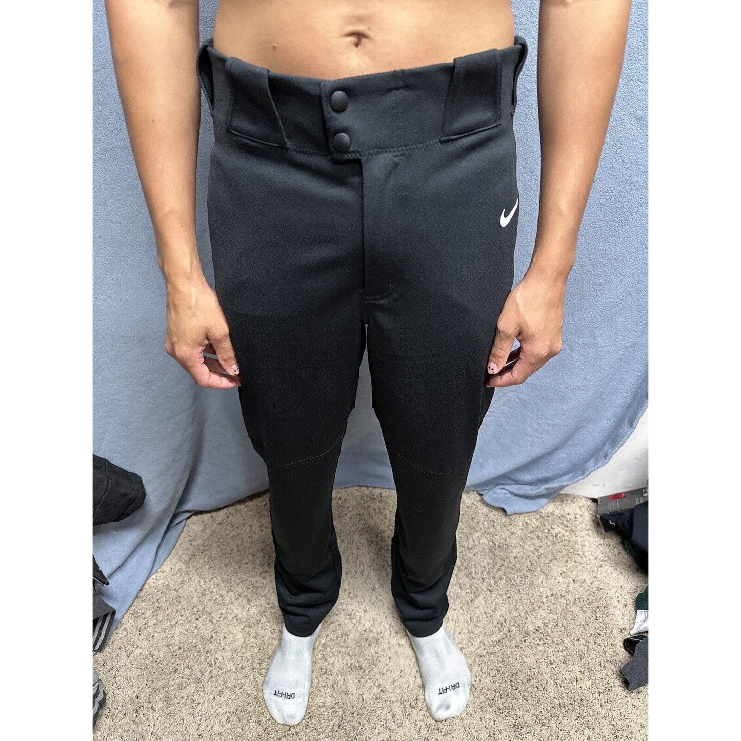 Men’s Black Team Nike Medium Baseball Pants