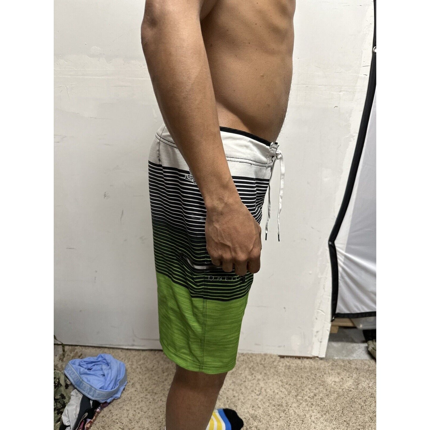 Men’s Striped Multicolor John John Fits Like A Medium Bathing Trunks O’Neill