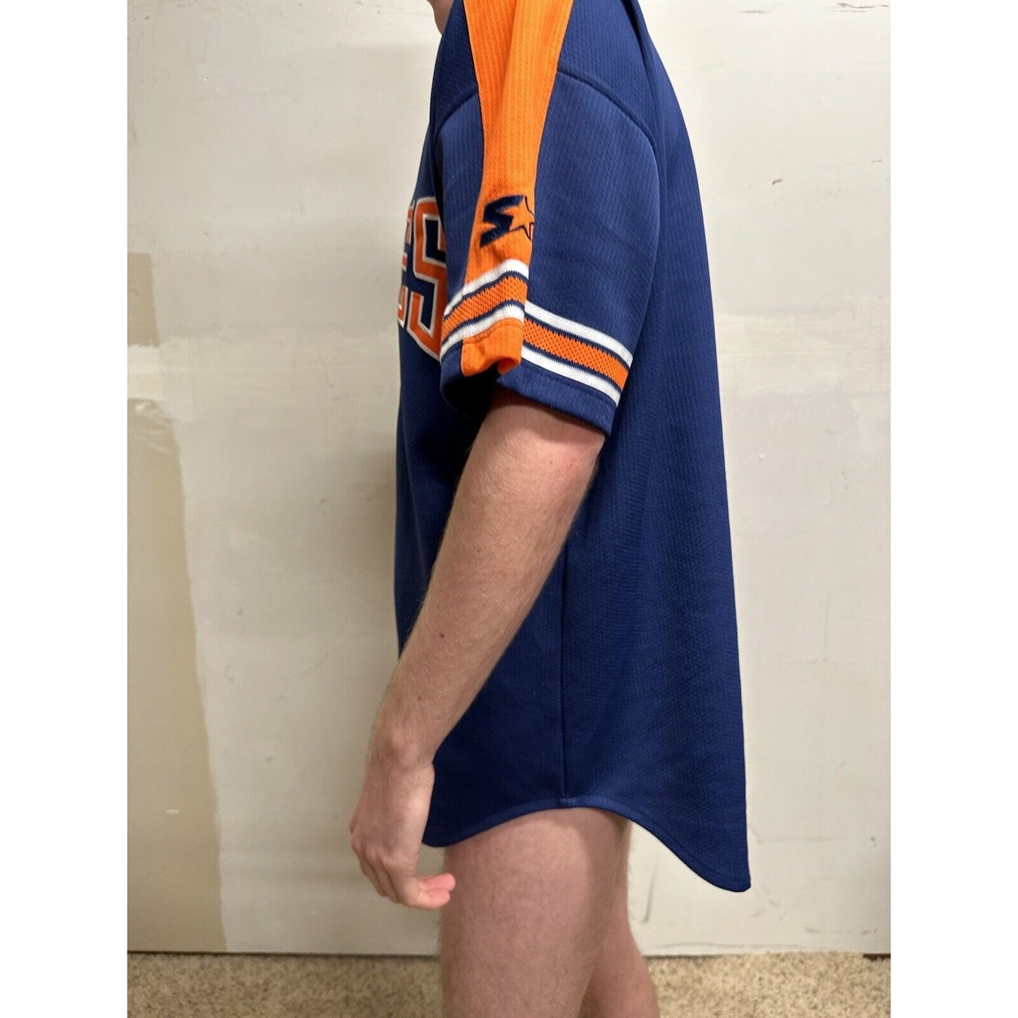 san diego padres genuine merchandise by starter fits like a medium jersey