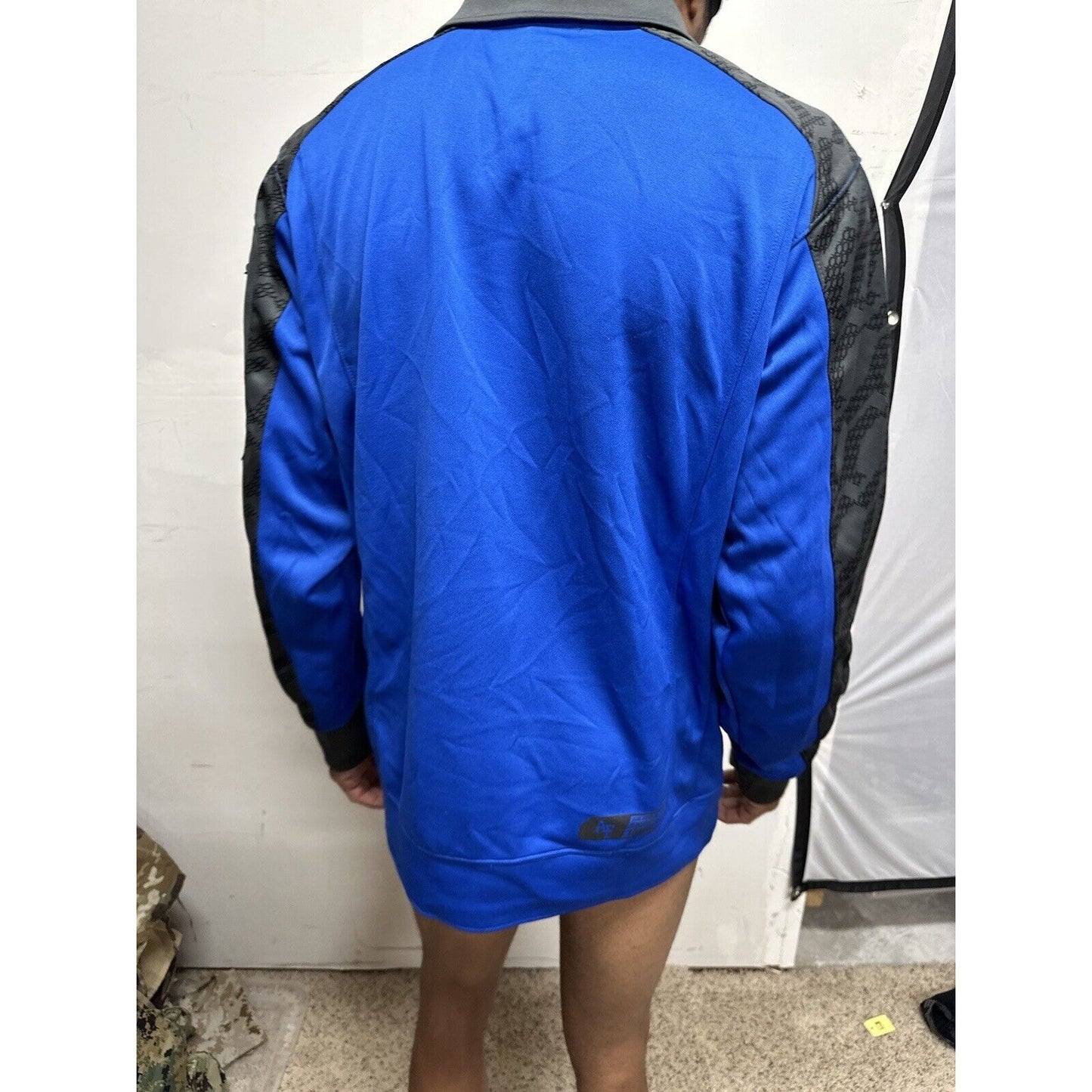 Men’s Blue USAFA Air Force Academy Falcons Zip Up Jacket nike dri fit medium