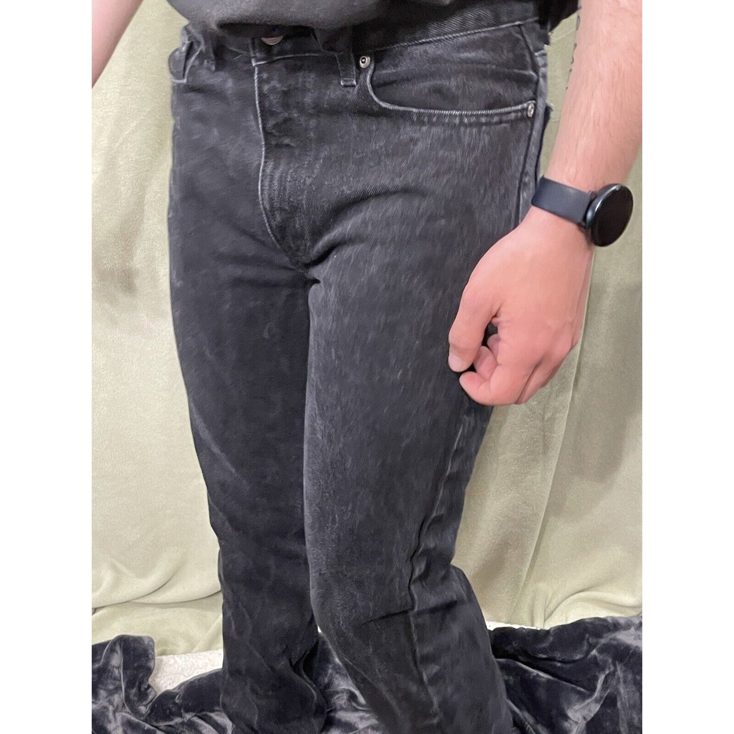 Men’s George Regular Fit Jeans Black 29X32