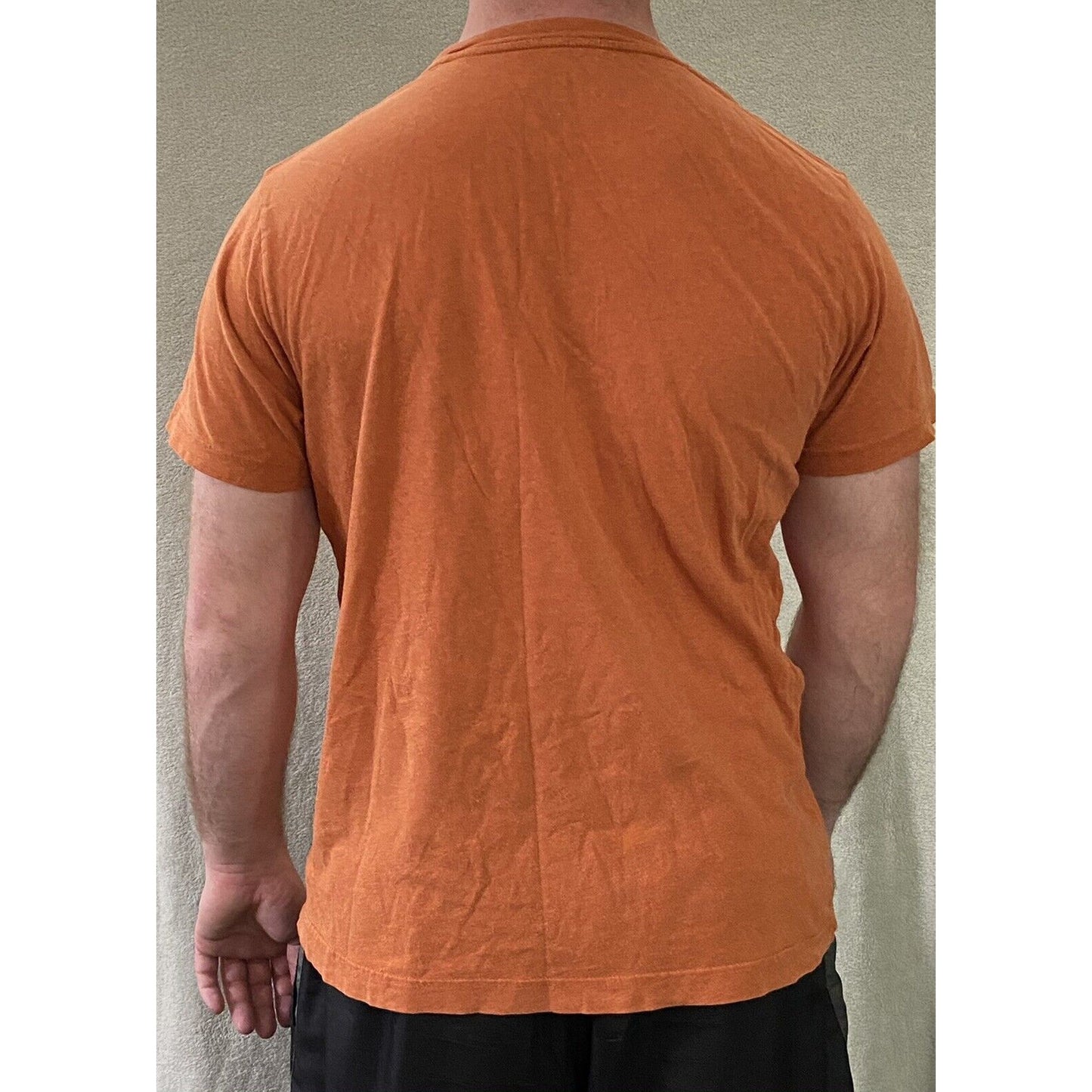 Old Navy Orange Men’s Large Cotton T-shirt