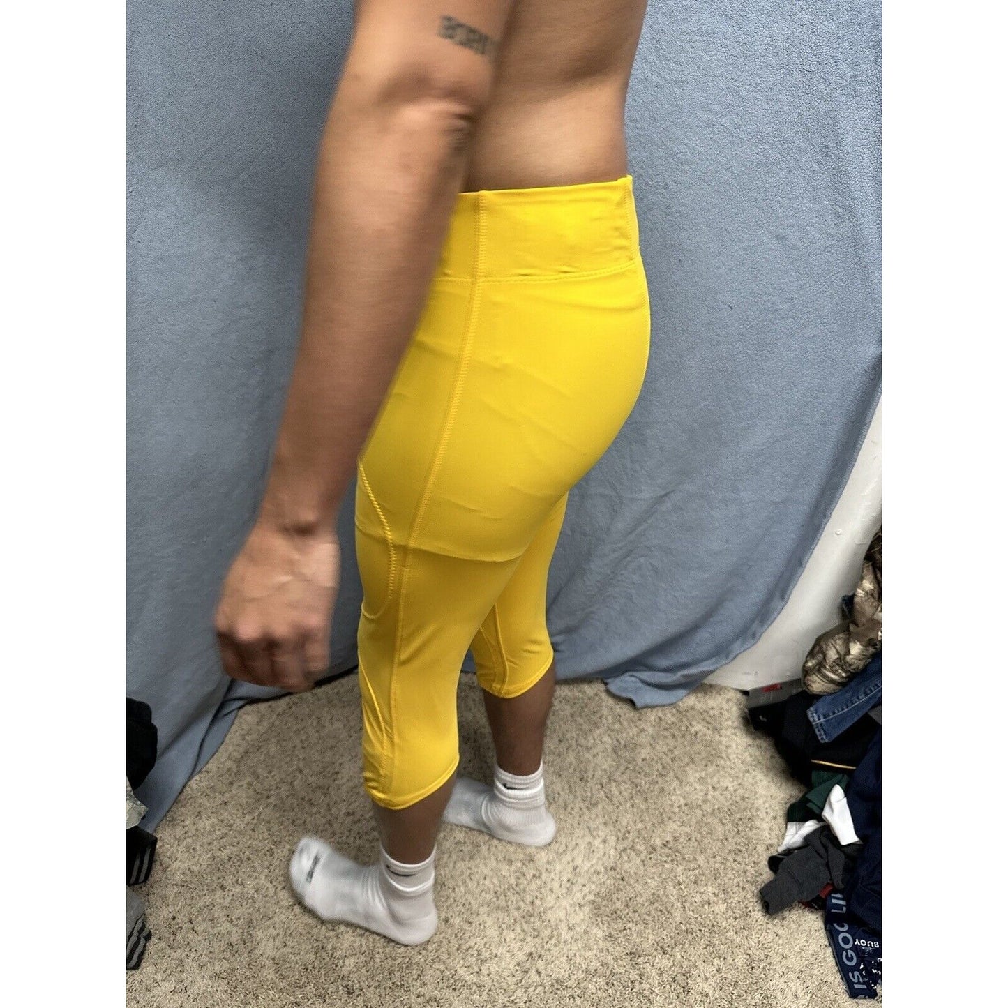 Men’s Gold / Yellow Rawlings Football Pants Medium