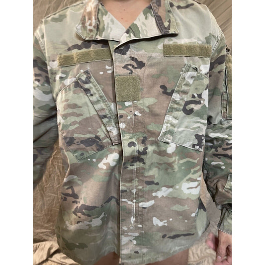 men’s ocp large regular top blouse coat army combat air force space force