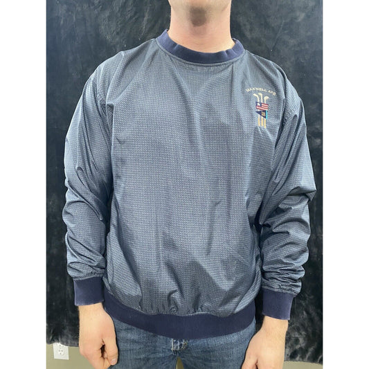 MAXWELL AFB Air Force Base 18-hole Golf Gear For Sports Navy Blue Large Pullover