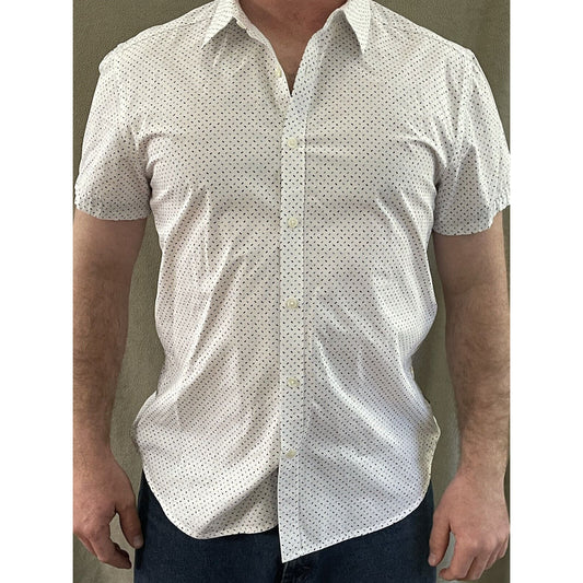 Men’s Kenneth Cole Large Button Shirt White