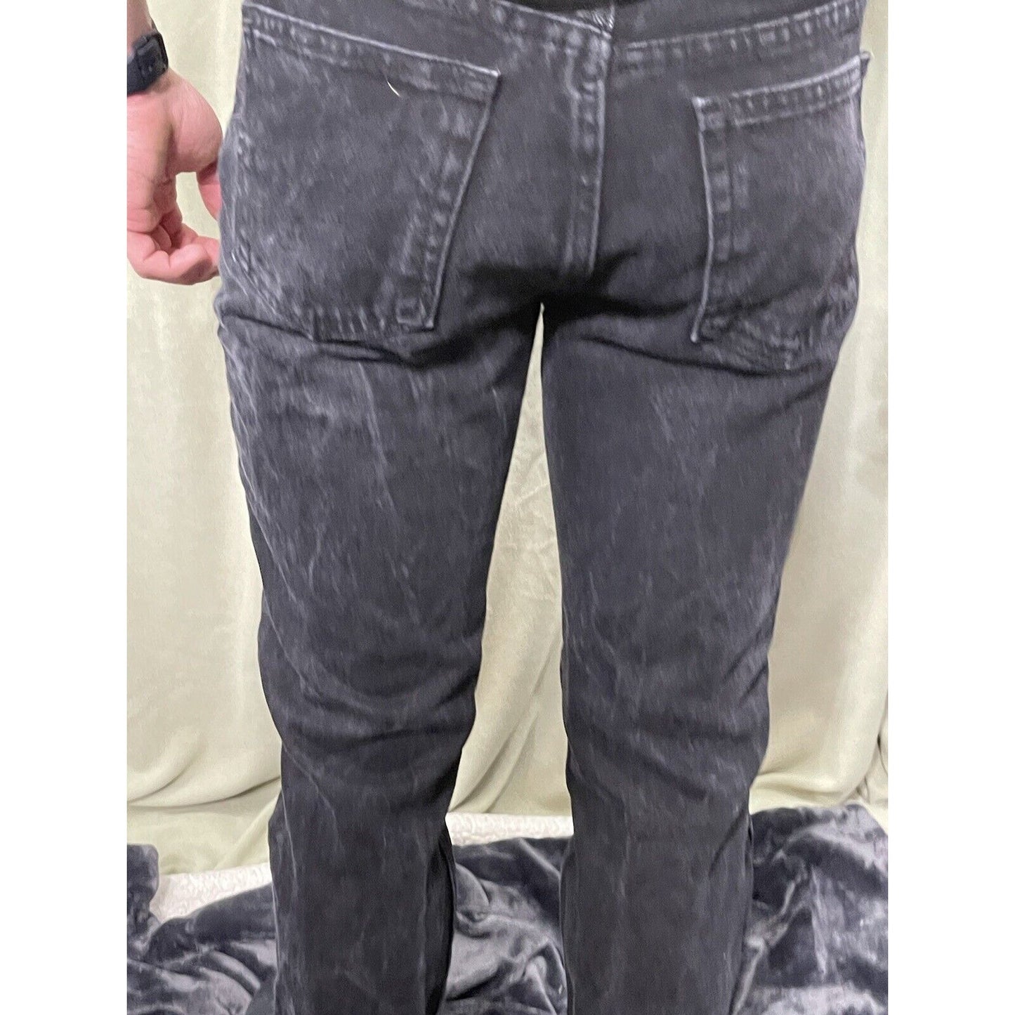 Men’s George Regular Fit Jeans Black 29X32