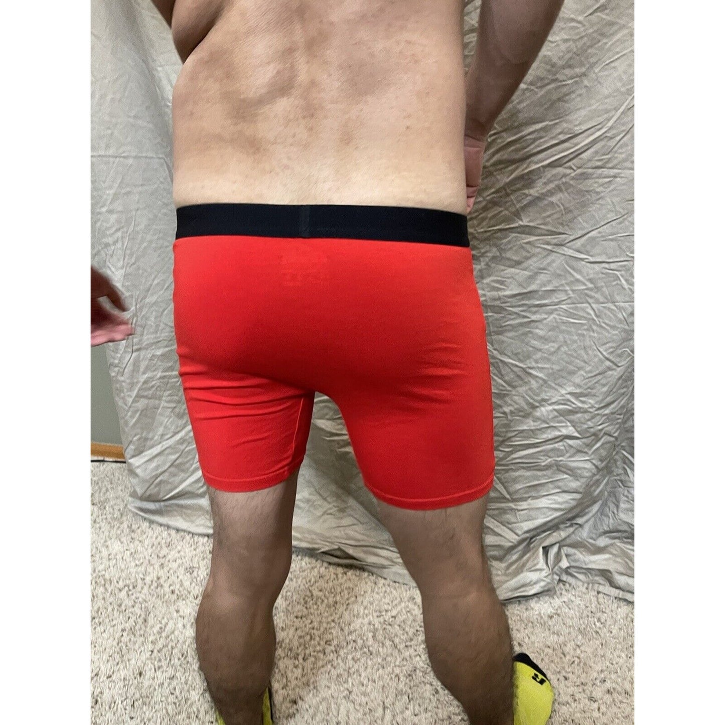 men's red medium inersy weekly boxer briefs new unworn