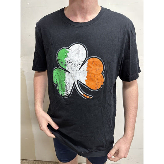 men’s black canvas XL tshirt shea’s irish pub brandon Missouri