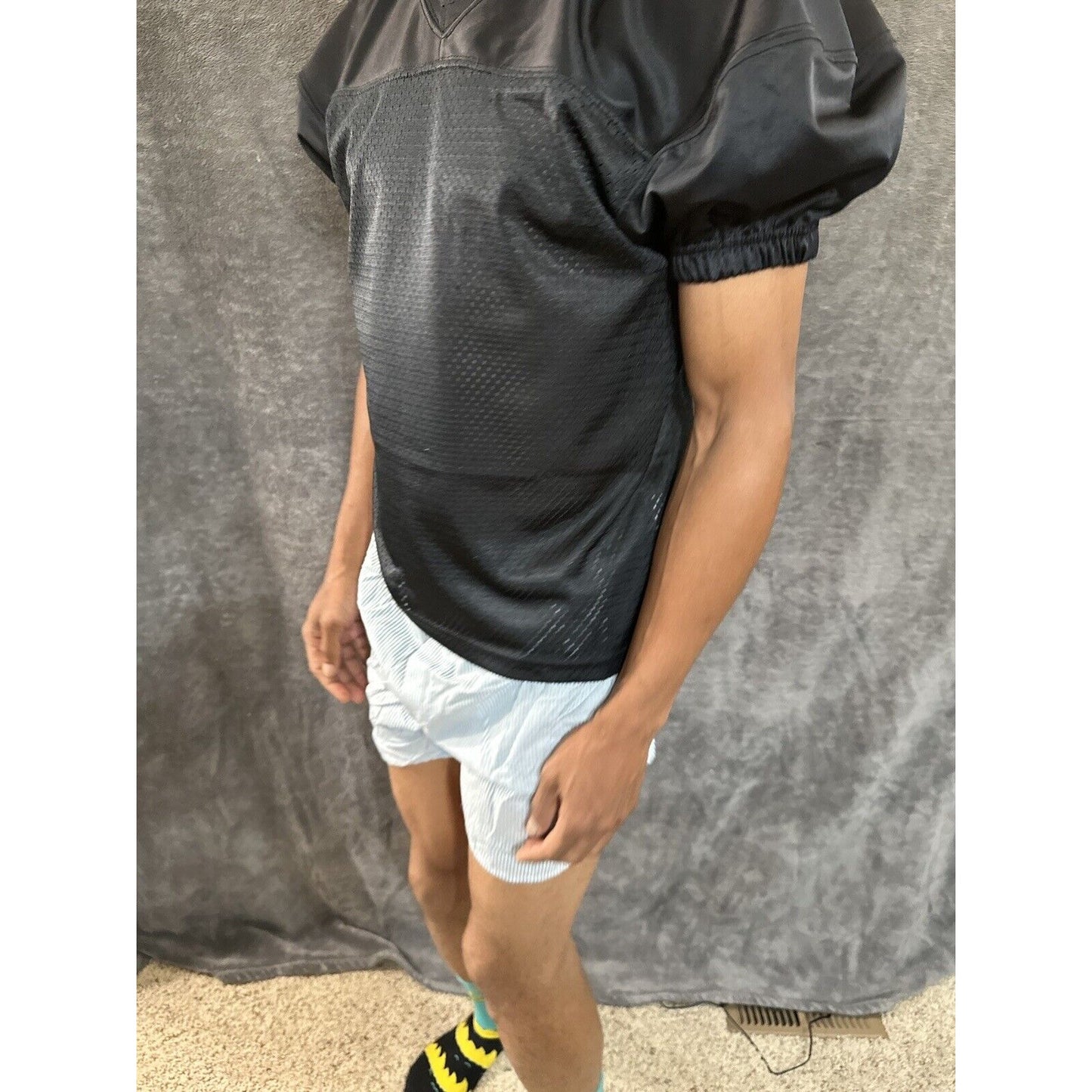 Men’s Black Football Jersey Champro Medium