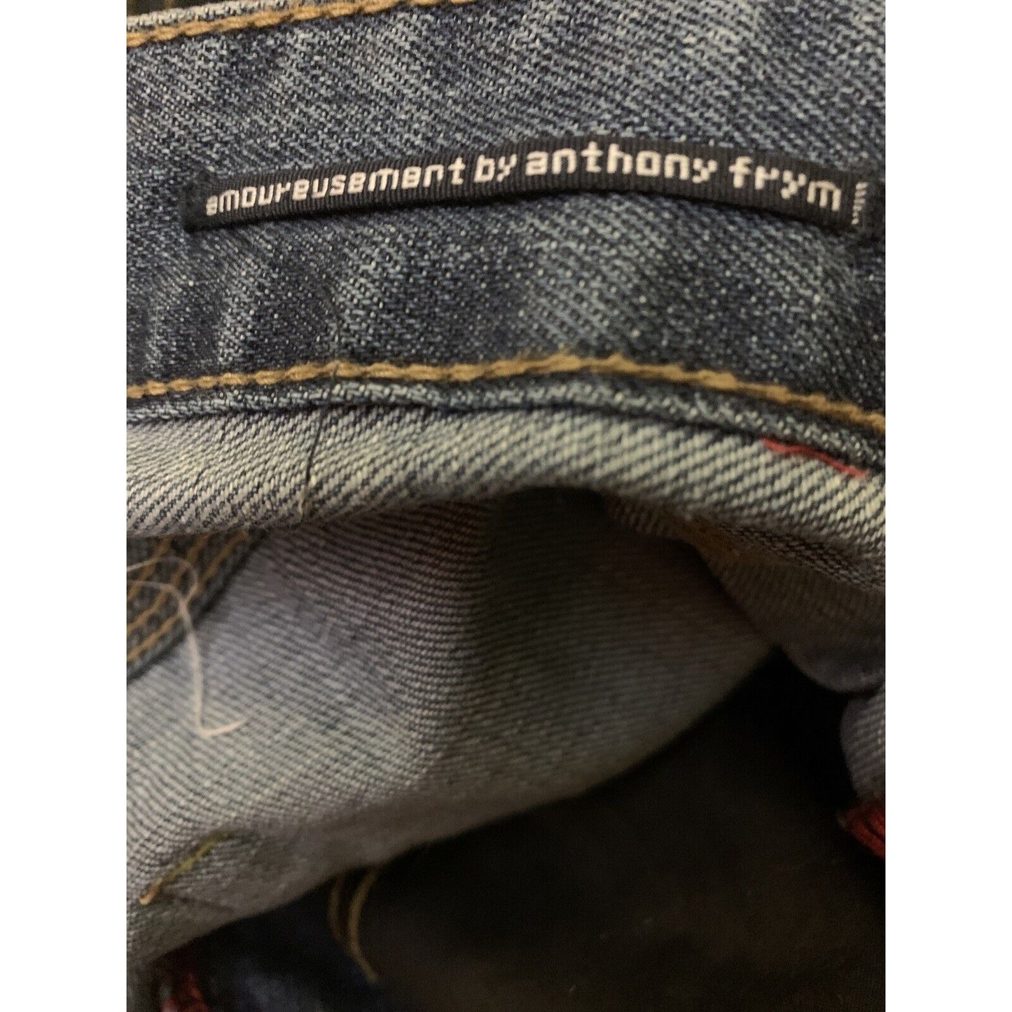 New London Men’s Blue Jeans 33x32 By Anthony Frym