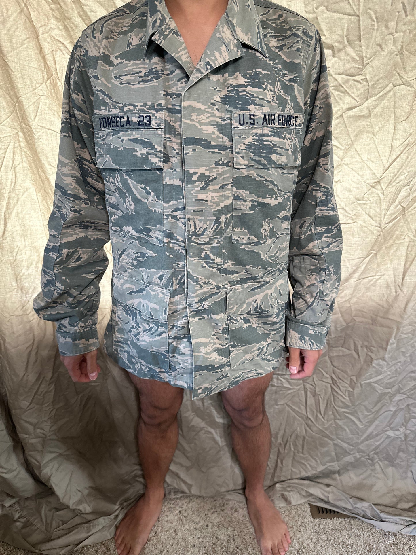40R airman battle uniform Abu coat top civil air patrol blouse
