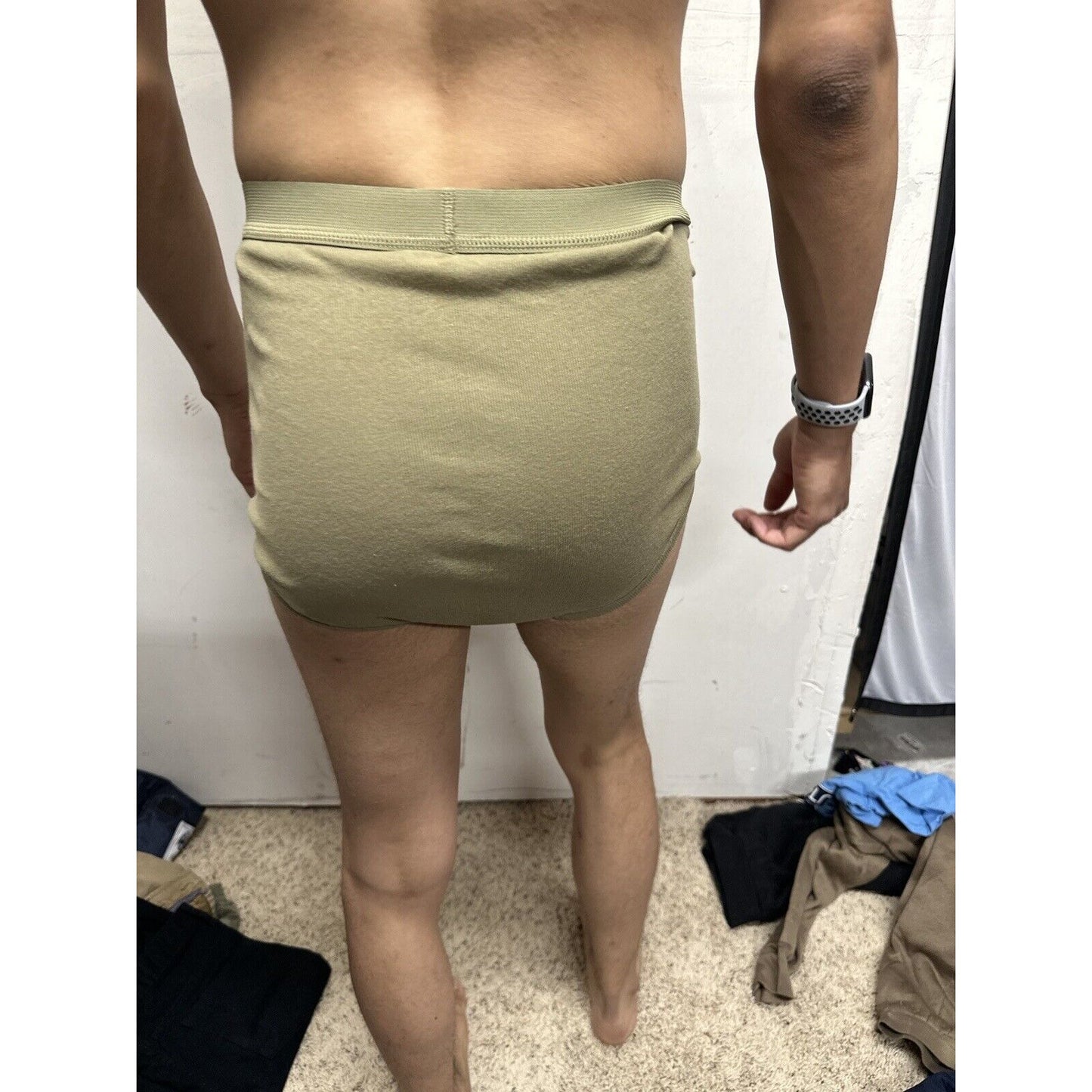 Men’s Military Issued Army Tan Briefs Multiple Sizes And Brands