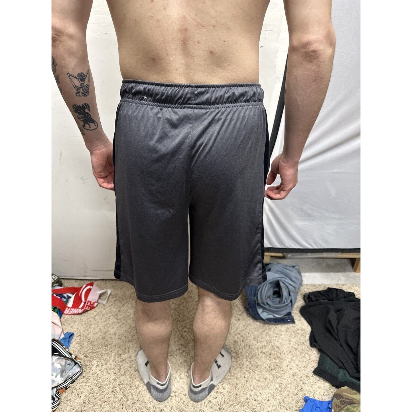 Men’s Gray Russell Athletics Medium Shorts