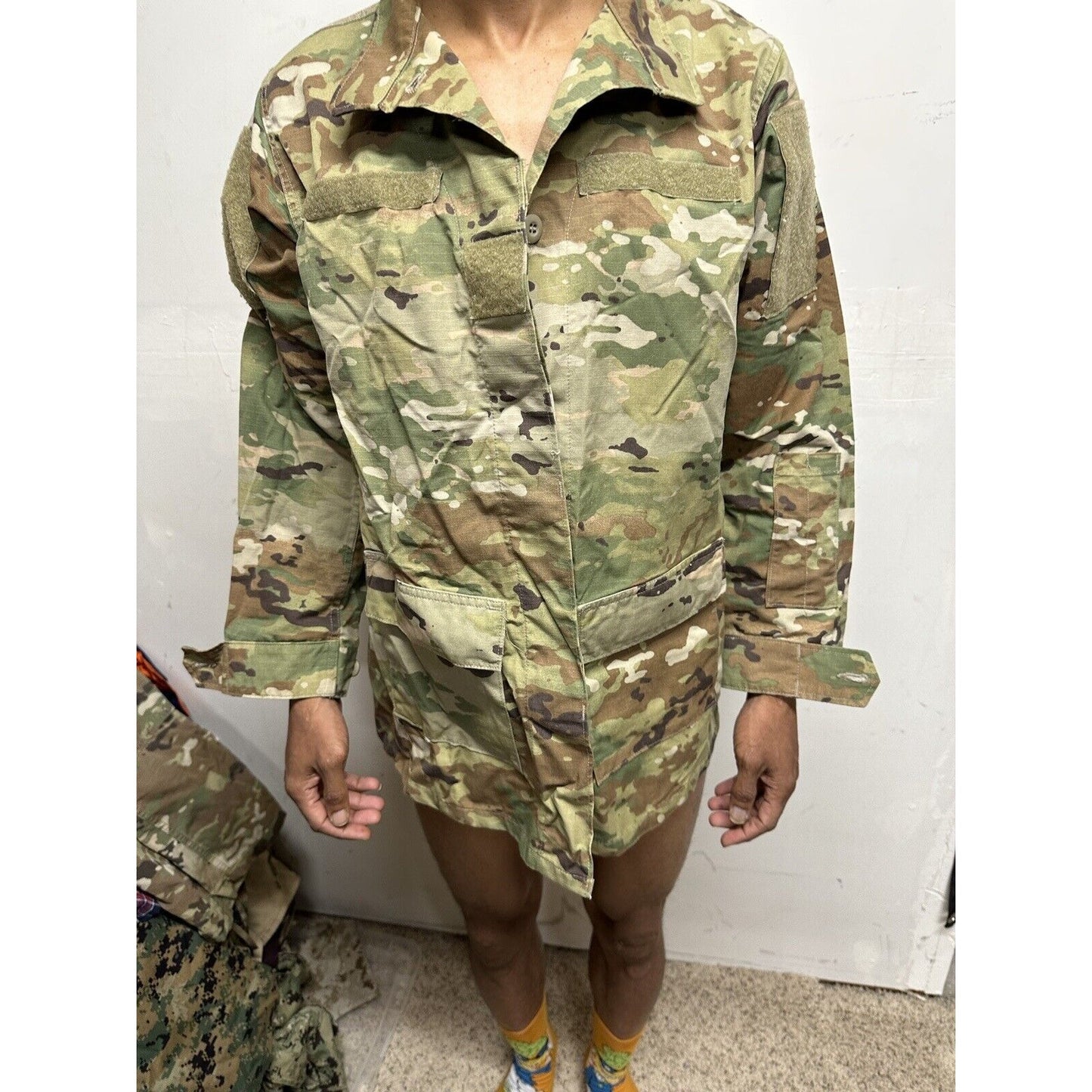 Women’s Maternity Utility Uniform Air Force Ocp Army Large 14-16 Regular Top