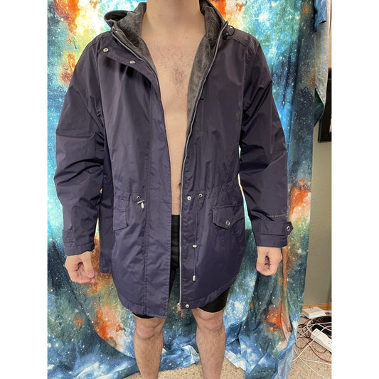 Men's Authentic Lifestyle Free Country Navy Blue 2XL cold weather jacket