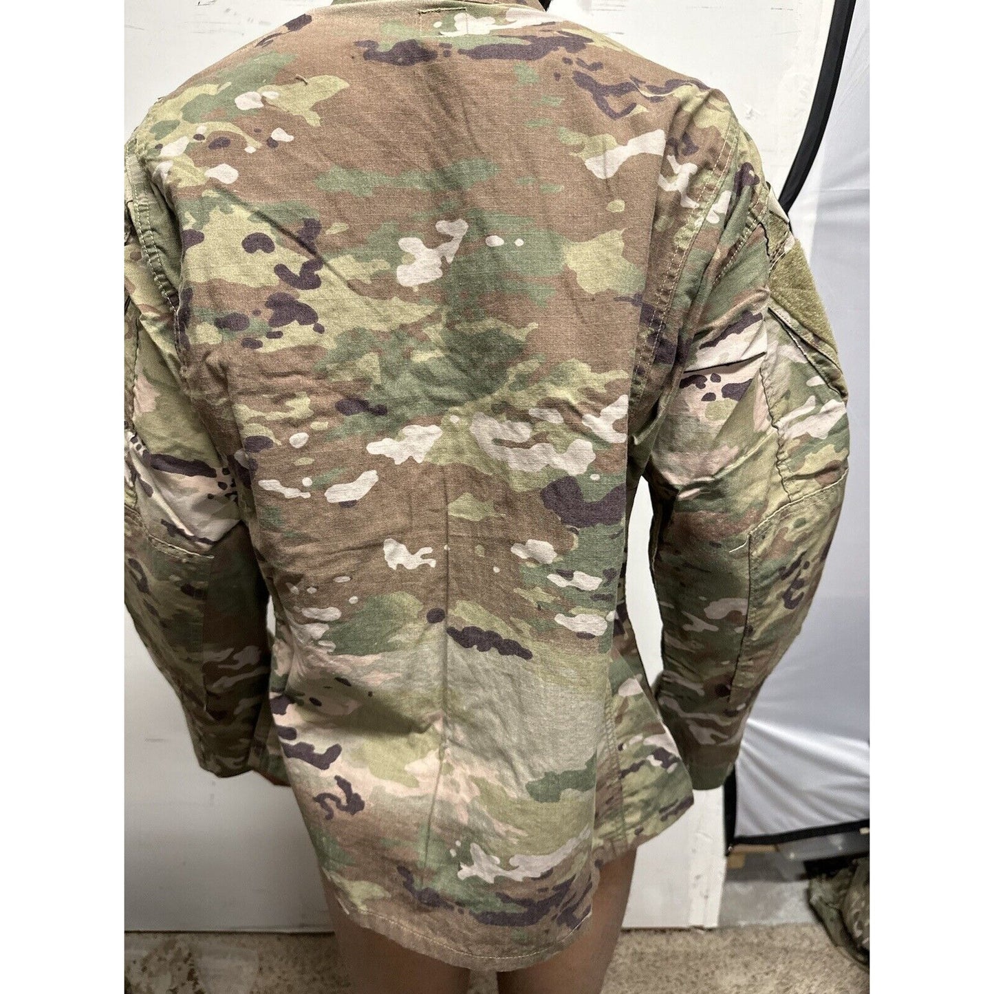 Men’s Ocp Top Coat Army Blouse USAF Flame Resistant  w/ tags and patches