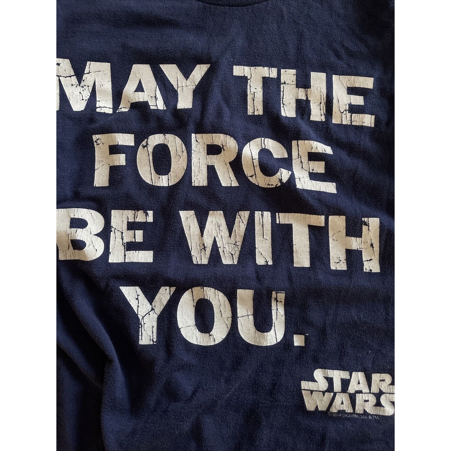 men's old navy collectibles star wars may the force be with you dark blue small