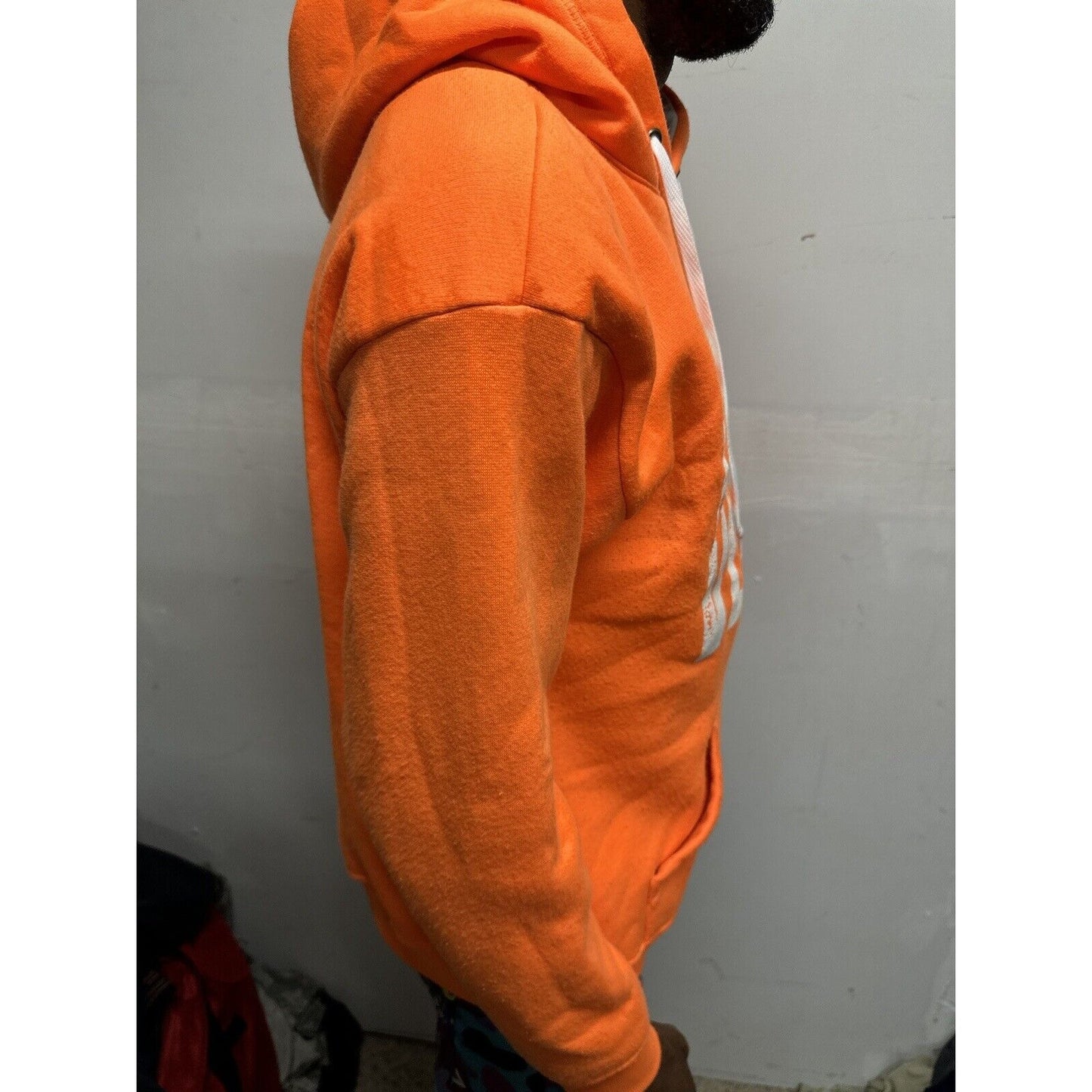 Men’s Neon Orange Wear Code Medium Las Vegas Pull Over Hoodie