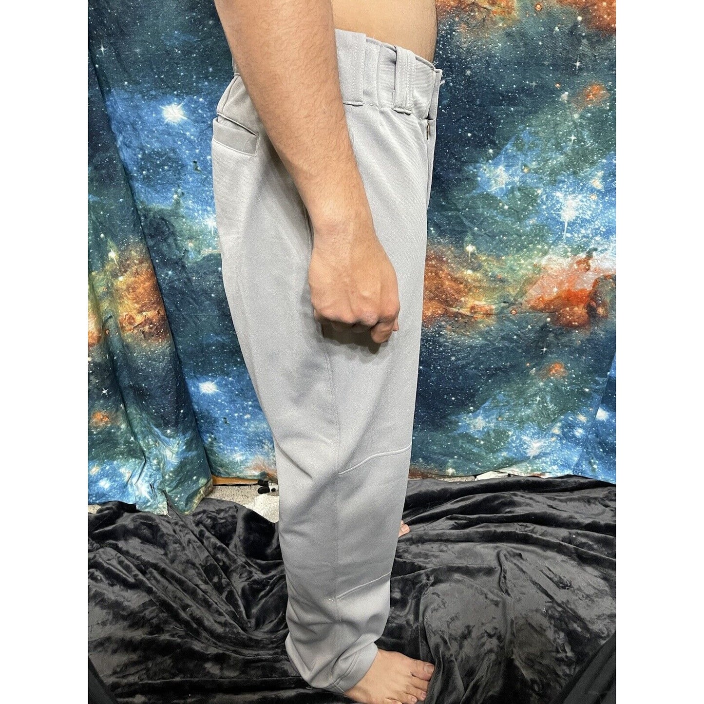 Men’s Adidas Gray Baseball Pants Large