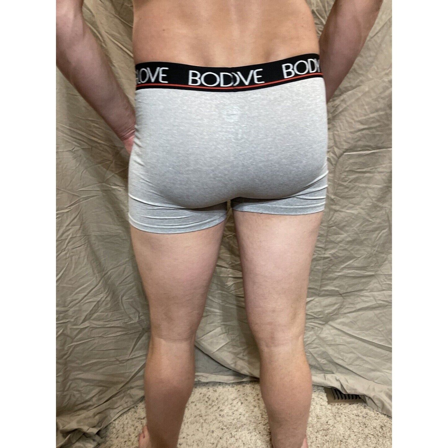 men's gray Body Glove Boxer Briefs Small