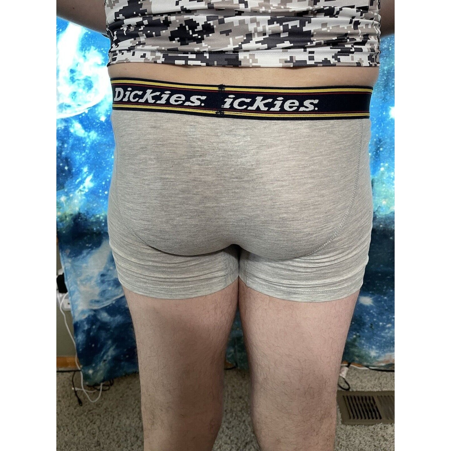 Men's Gray Medium Boxer Briefs Dickies New And Unworn