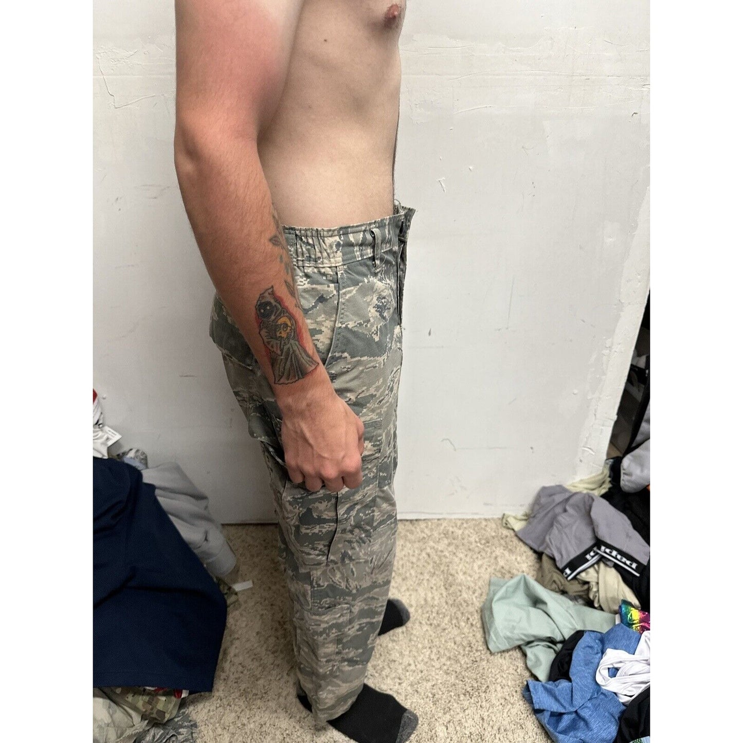 Men’s Abu Air Force Airman Battle Uniform Pants 30 XS Civil Air Patrol