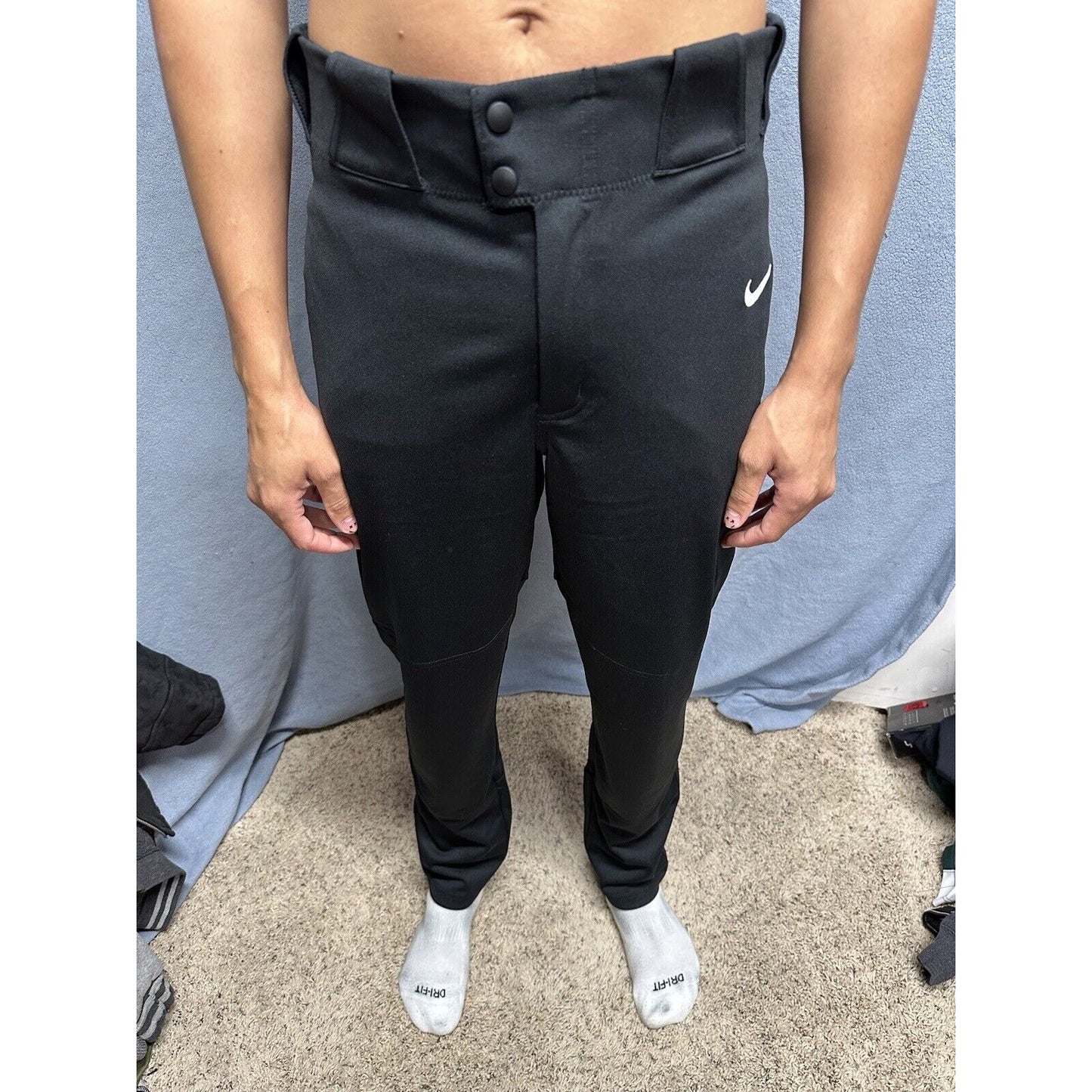 Men’s Black Team Nike Medium Baseball Pants