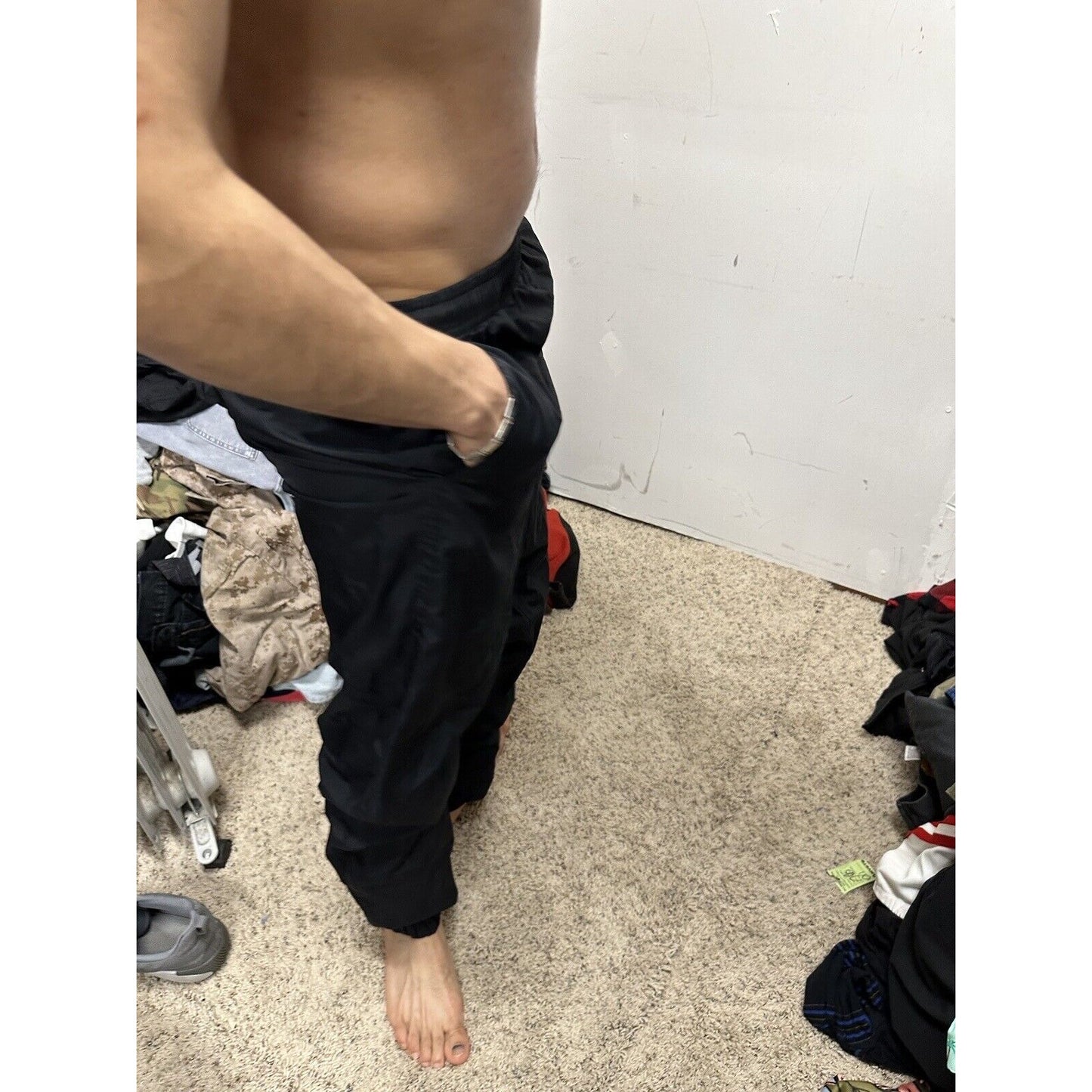 Men’s Small Prospirit Black Track Pants