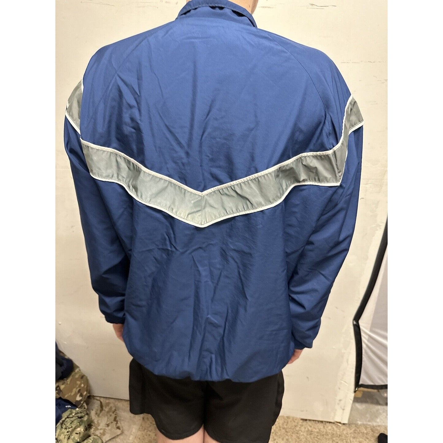 Men’s Medium Long Us Air Force Improved Pt Uniform Top Jacket Full Zip