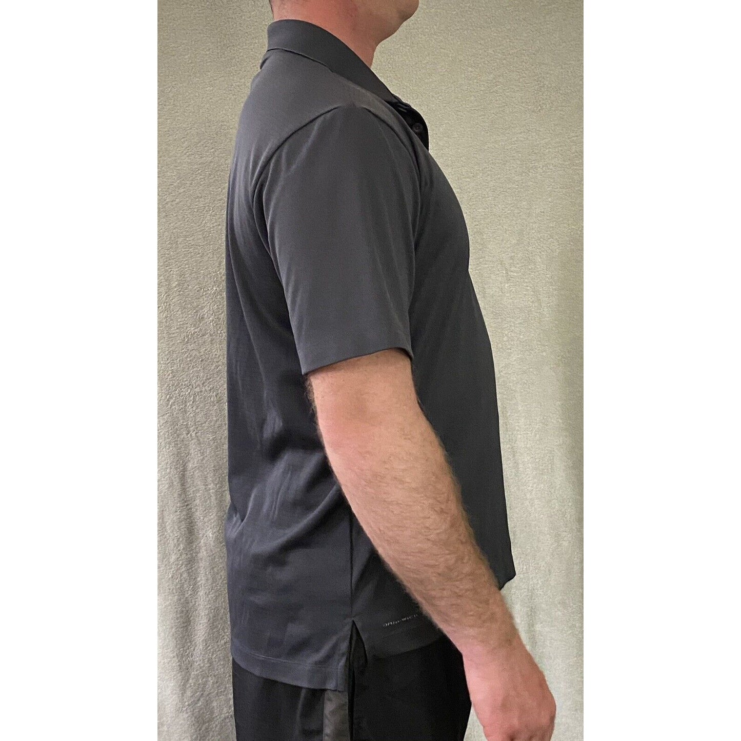 Columbia Golf USF South Florida Bulls Gray w/ Green Logo Men’s Large Polo Shirt