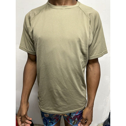 Men’s Ocp Tshirt Under Armour Medium Tactical Shirt Sleeve Shirt  Coyote Brown