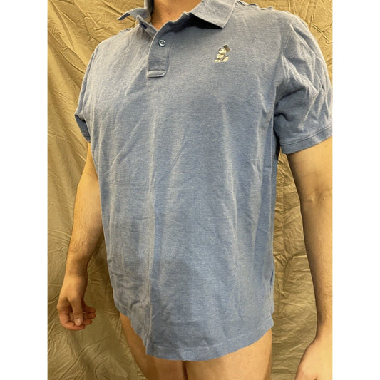 Men's light blue disney parks mickey mouse relaxed fit XXL polo shirt