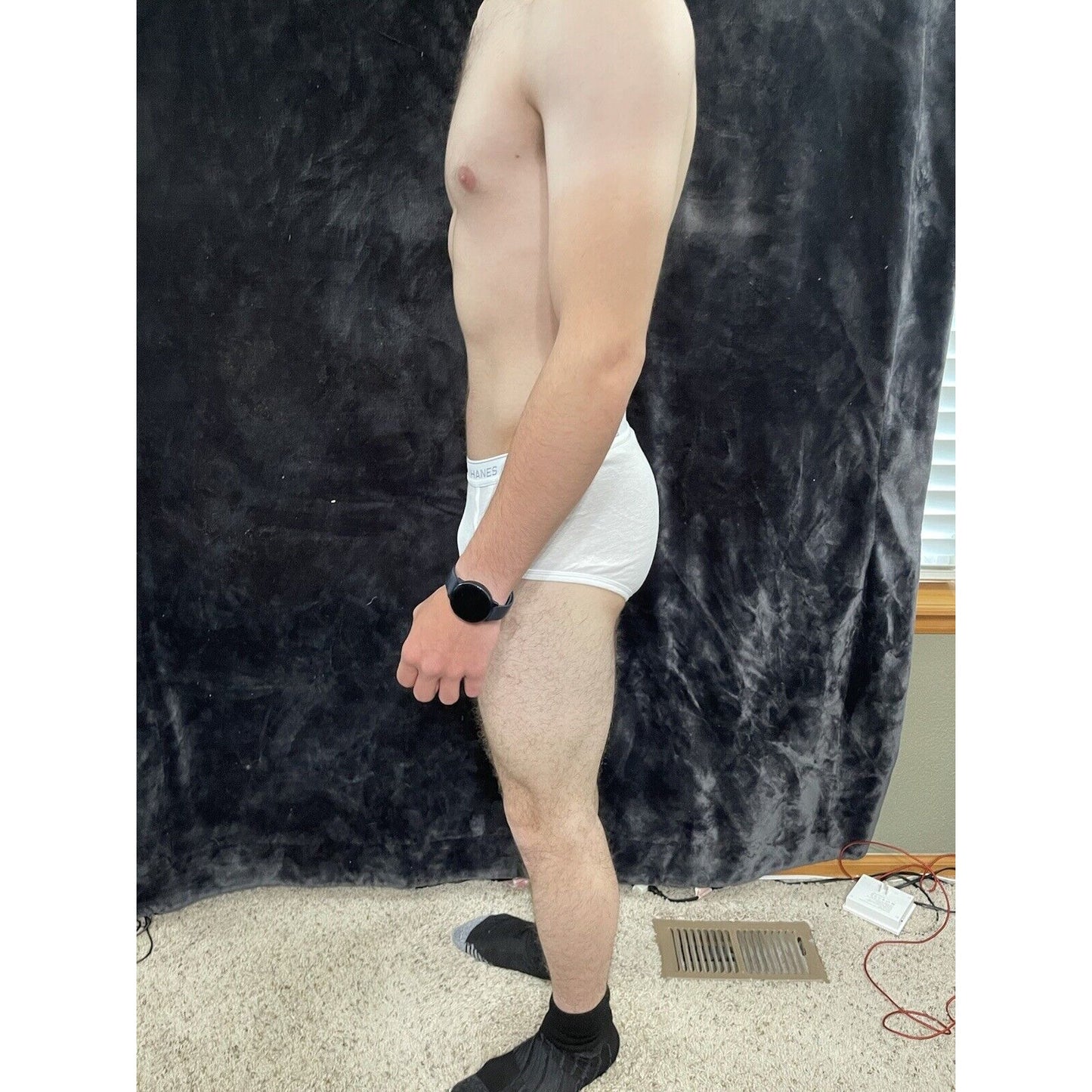 Men’s Hanes Comfort Flex White Briefs Size XL Tighty Whities New And Unworn