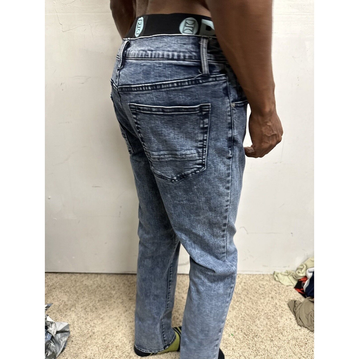 Men’s Blue Arizona Jeans 31x32 Straight Advanced Flex 360