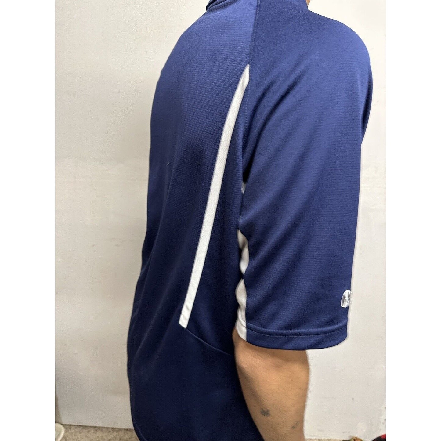 Men’s Air Force Academy Prep School Blue Polo Shirt Medium Holloway