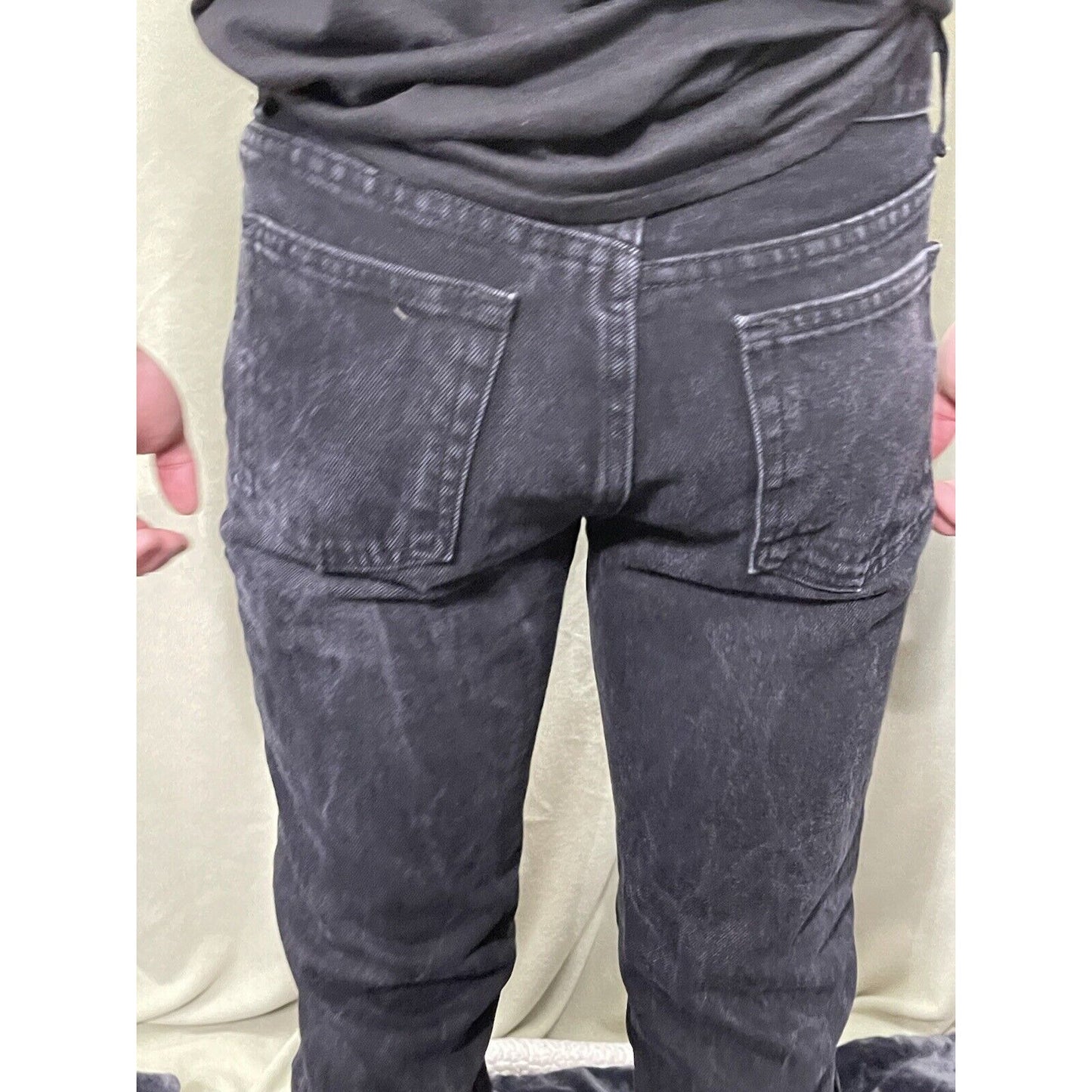 Men’s George Regular Fit Jeans Black 29X32