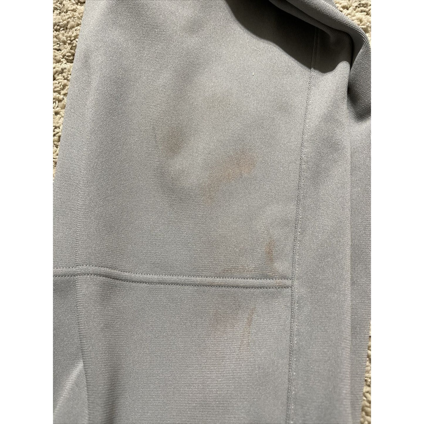 Men’s Adidas Gray Baseball Pants Size Medium Climalite
