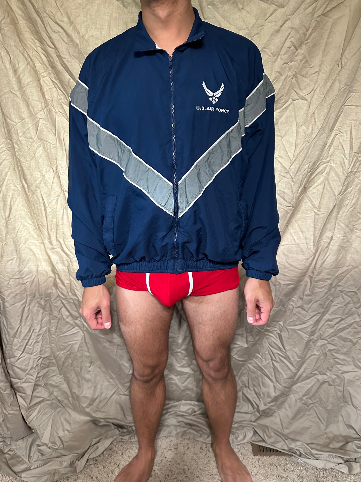 Men’s small short USAF Air Force pt jacket