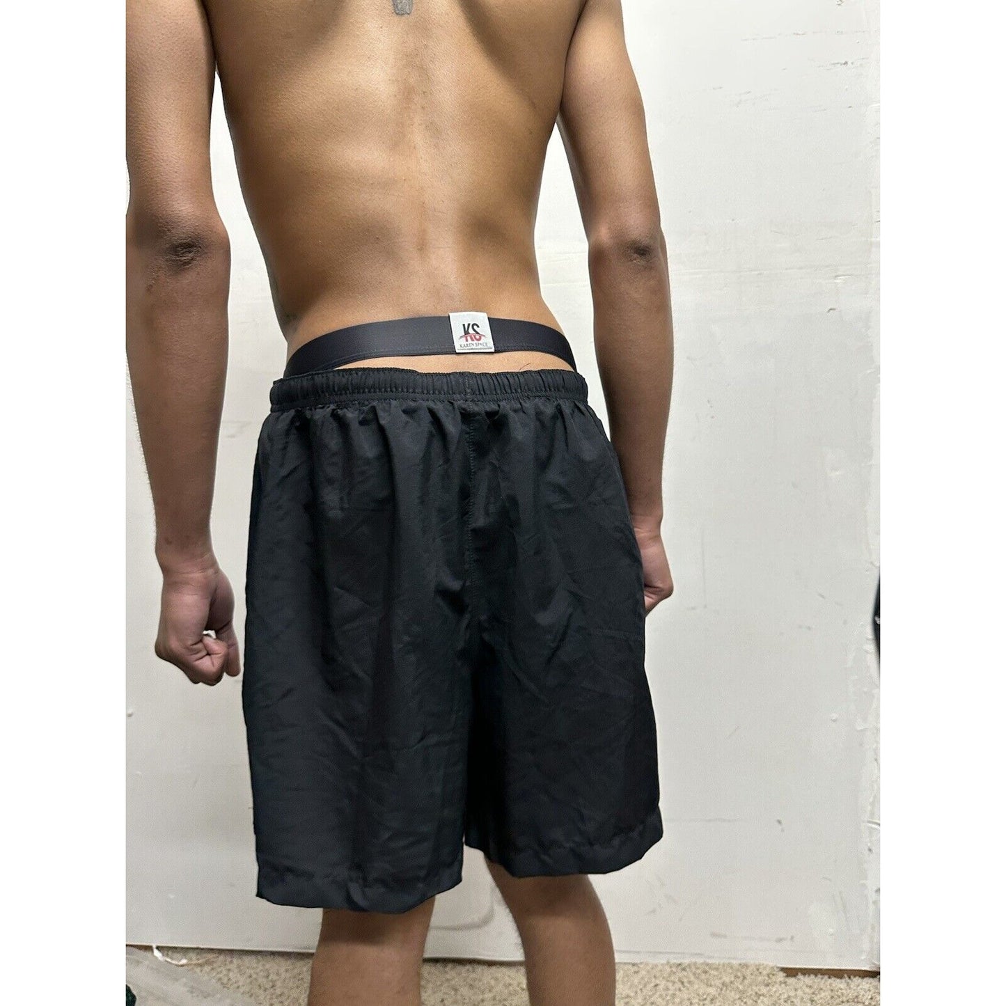 Army black size large physical fitness uniform apfu trunks