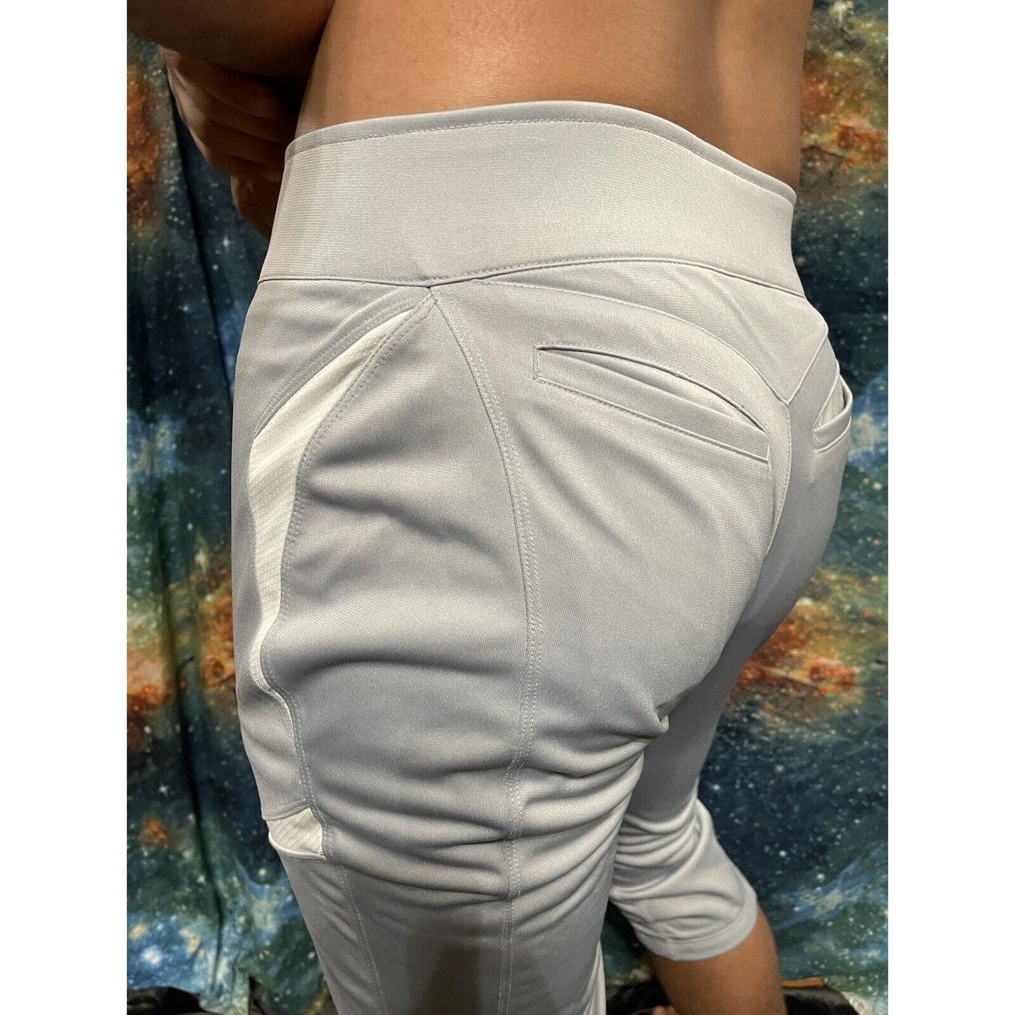 Men’s Nike Gray Baseball Pants Dri Fit
