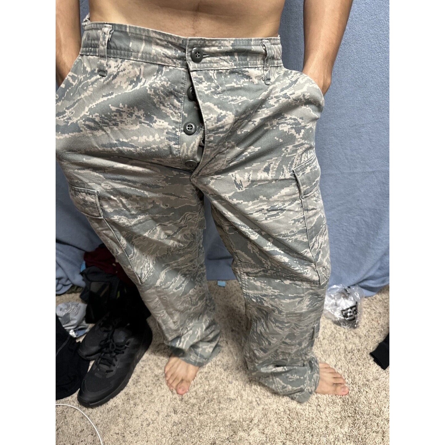 Men’s Abu Pants Airman Battle Uniform USAF Civil Air Patrol 32R Trousers