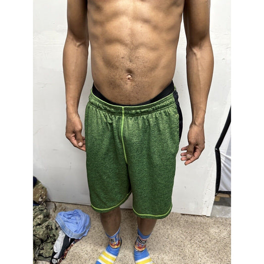 Men’s Green Large Under Armour Athletic Shorts