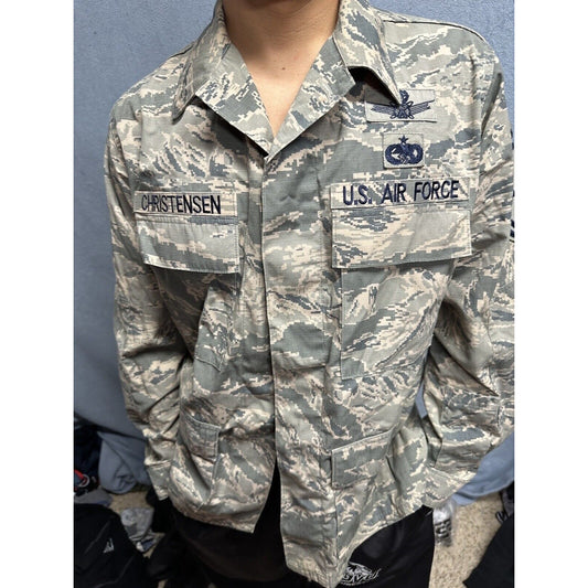 Men’s Abu Airman Battle Uniform Civil Air Patrol 40R Coat Blouse USAF Uniform