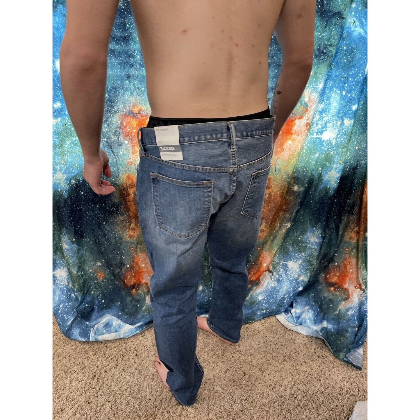 Men's Old Navy 34"x30" Slim Blue Jeans