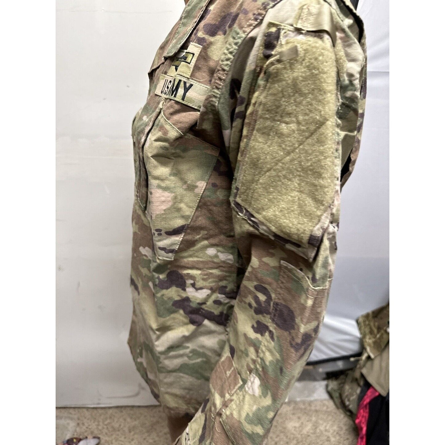 Men’s Ocp Top Coat Army Blouse USAF Flame Resistant  w/ tags and patches