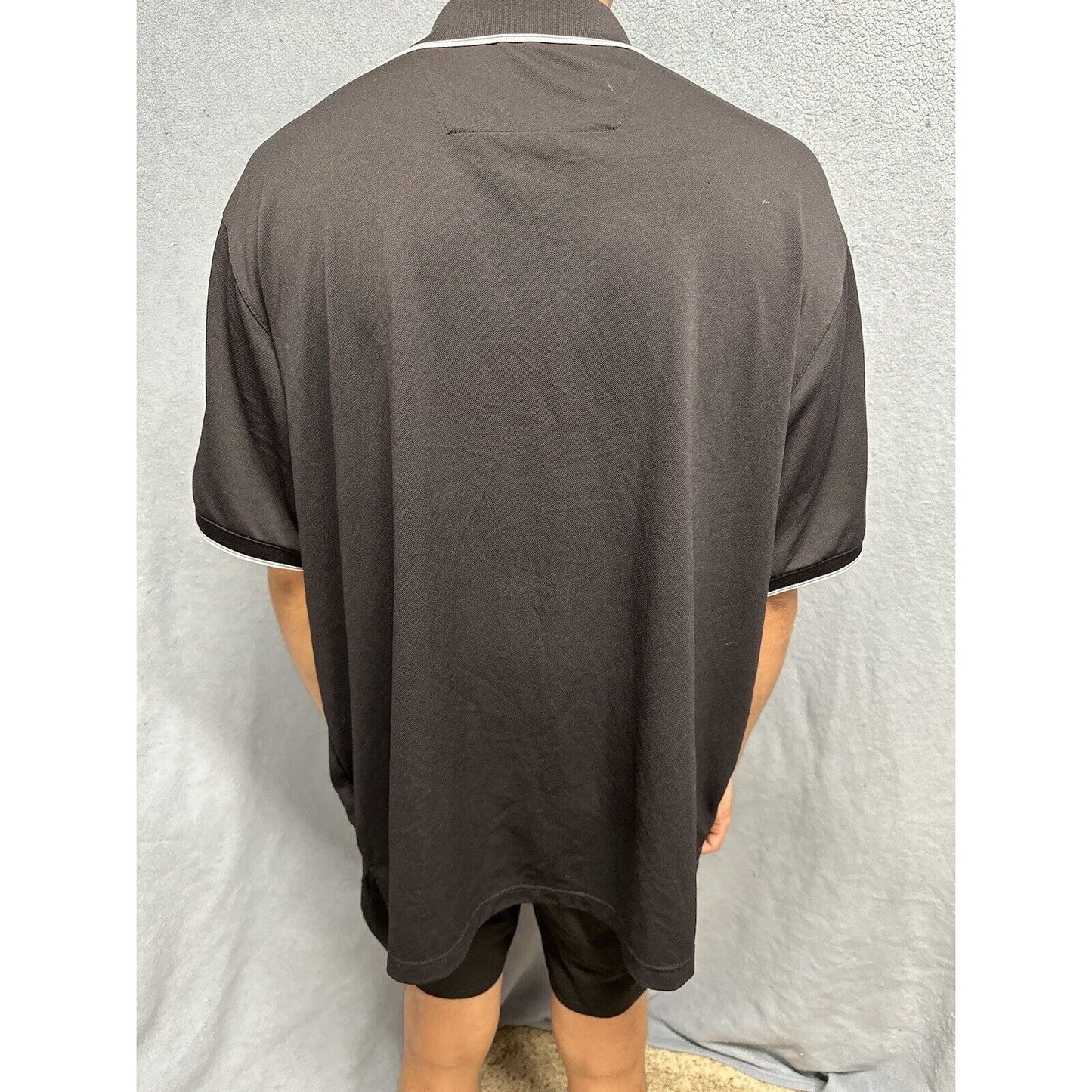 Men’s Black Antigua XXL San Francisco Giants Baseball Polo Shirt